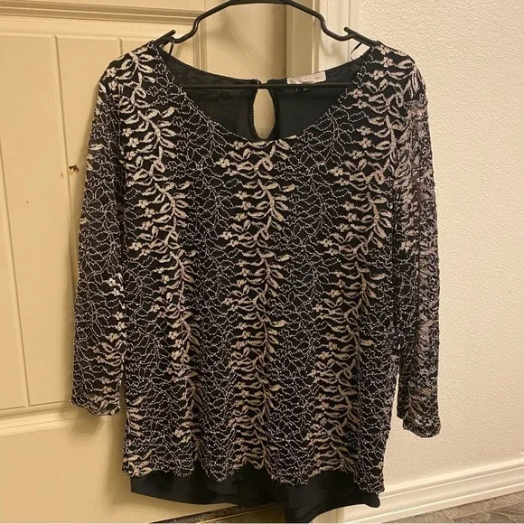 3 for 12$Established 1962 blouse size L - Picture 2 of 11
